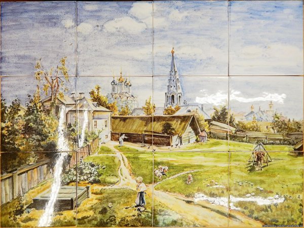 Василий Дмитриевич Поленов Московский дворик