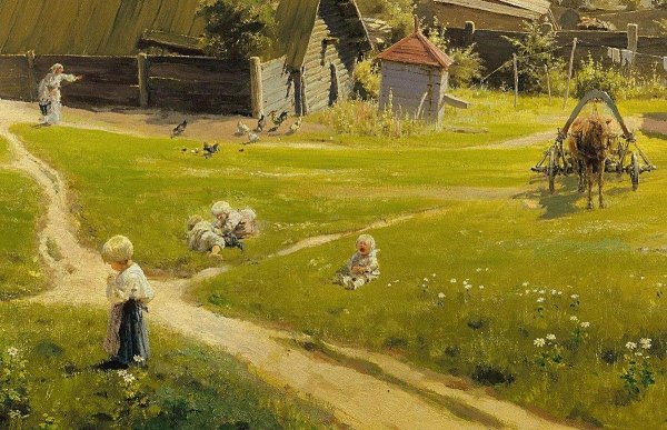 Василий Дмитриевич Поленов Московский дворик