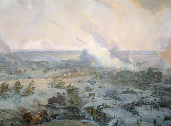 Диорама форсирование Днепра