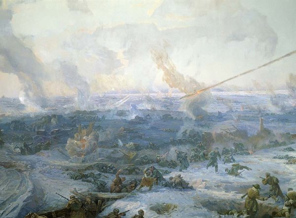 Диарама "Сталинградская битва".