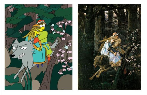 Васнецов Иван Царевич на сером волке