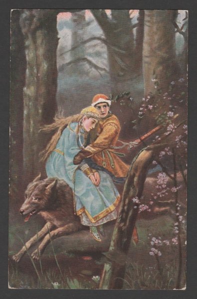 Иван Яковлевич Билибин Иван Царевич и серый волк