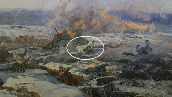 Панорама битвы за Сталинград