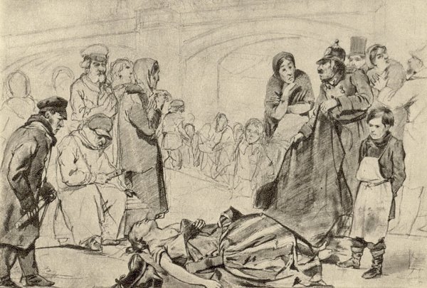 Василий Григорьевич Перов Утопленница 1867