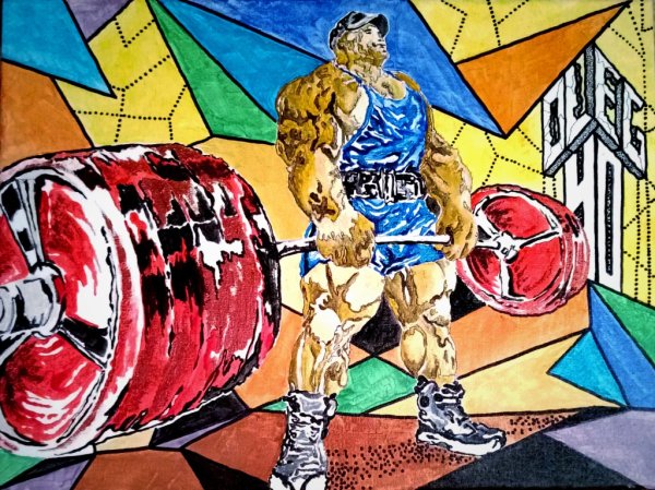 Атлет картина