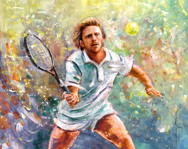 Спорт картины художников