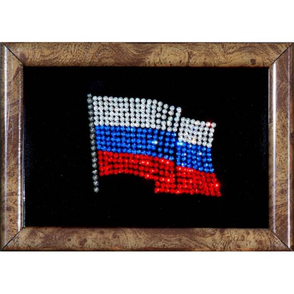 Символы России из бисера