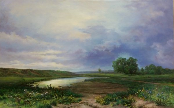 Федор Васильев мокрый луг 1872