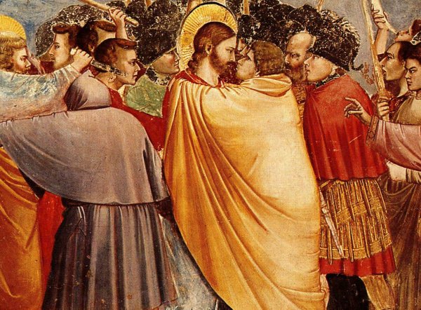 Джотто поцелуй Иуды