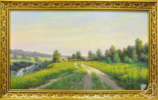 Художник Самарская Елена моя Россия-Святая Русь