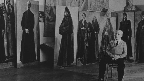 Павел Корин Реквием Русь уходящая