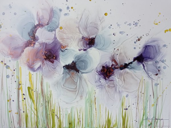 Картины спиртовыми чернилами