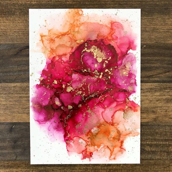 Флюид арт алкогольные чернила