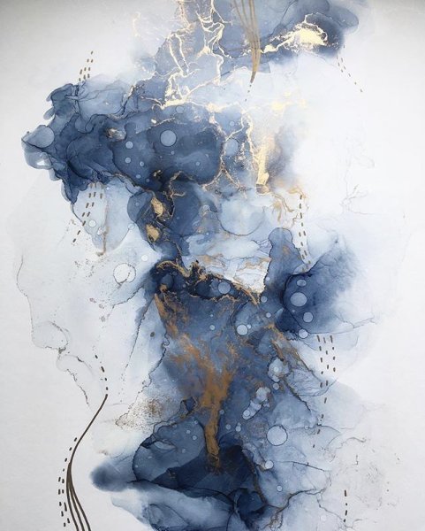 Живопись спиртовыми чернилами