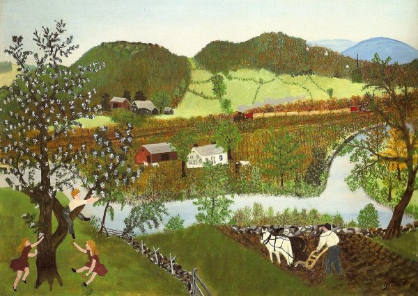 Бабушка Мозес художница