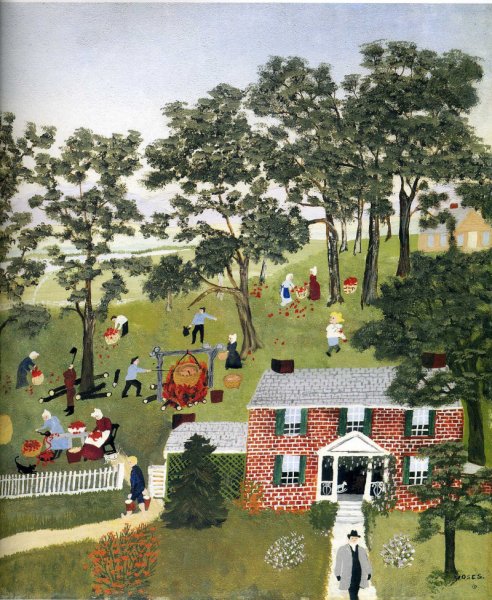 Бабушка Мозес Anna Mary Moses