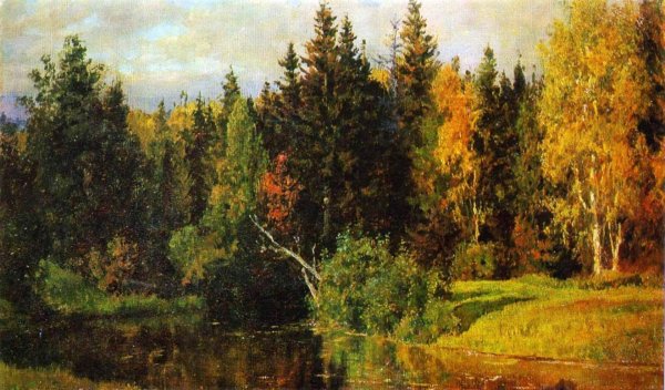 Поленов осень в Абрамцево