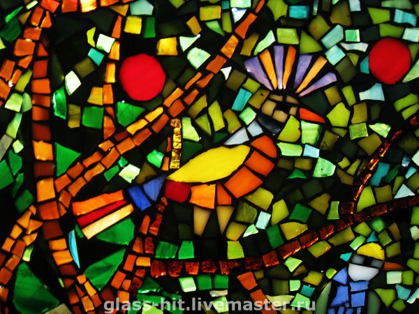 Мозаика из стекла