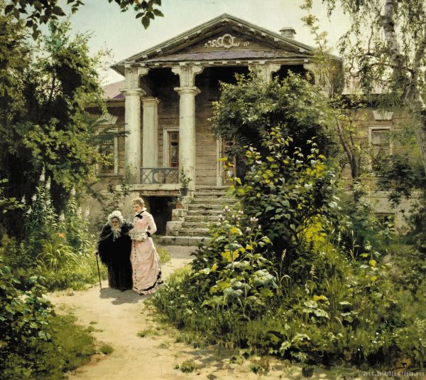 Василий Дмитриевич Поленов «Бабушкин сад»,1878