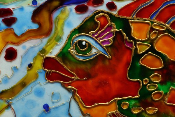 Витраж по стеклу