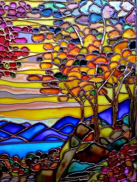 Витражные картины