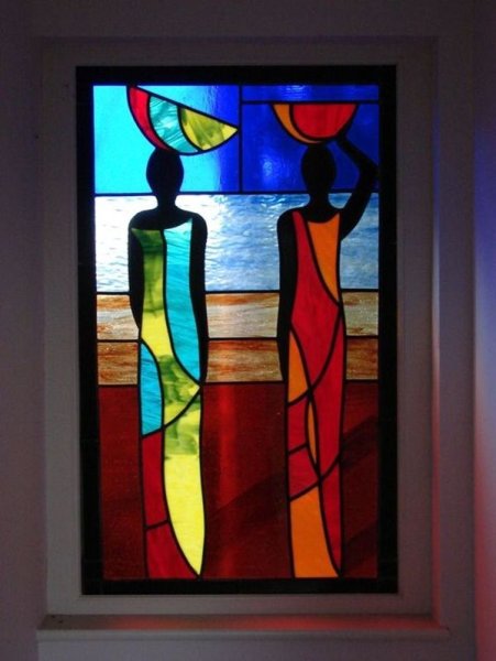 Необычный витраж