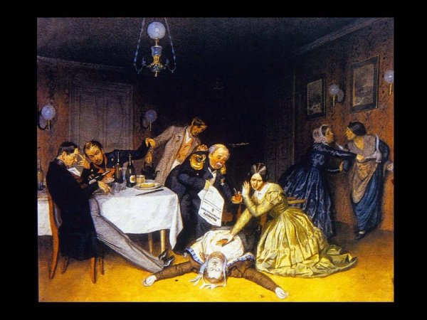 Павел Федотов Графика