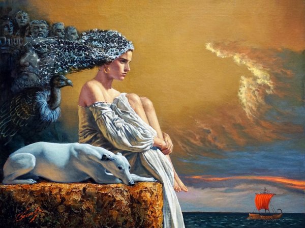 Михаил Хохлачев Michael cheval картины