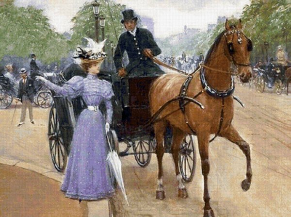 Французский художник Жан Беро (Jean Béraud; 1849-1935)