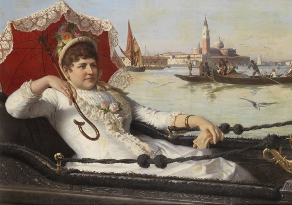 Женщины Венеции-живопись