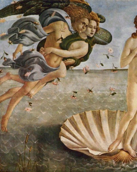 Афродита Анадиомена Сандро Боттичелли