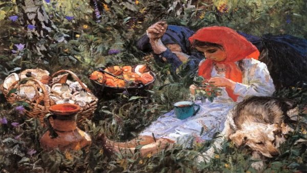 Аркадий Александрович пластов летом