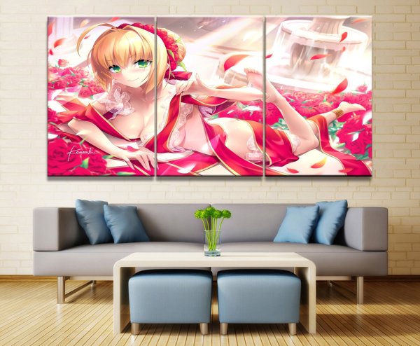 Картина аниме Наруто на стену