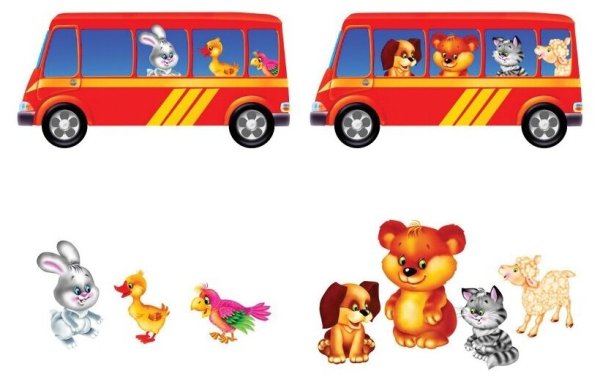 Картина троллейбус и игрушки