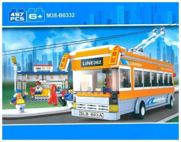 Sluban m38-b0332 конструктор "автобус"