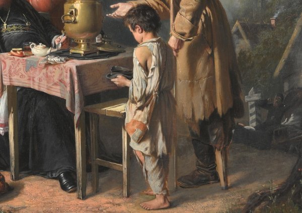 Василий Перов чаепитие в Мытищах