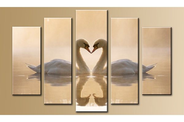 Панно из трех частей