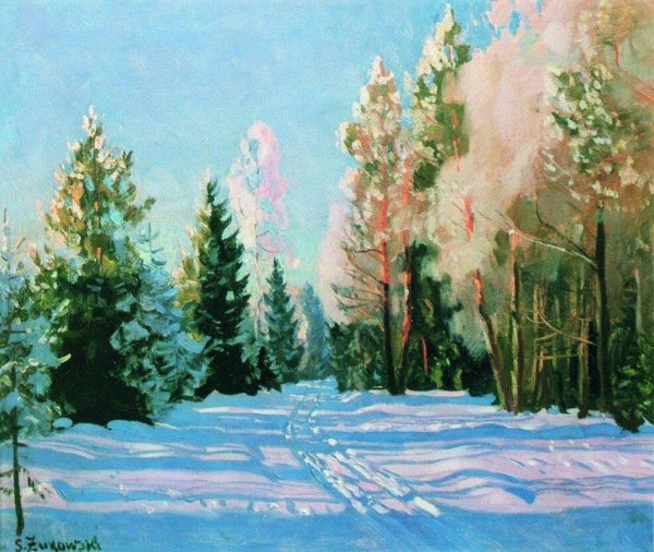 Станислав Юлианович Жуковский зима