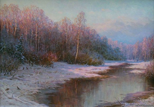 Сочинение по картине иней