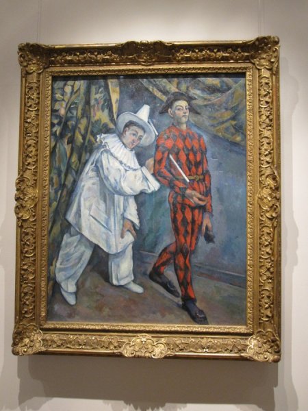 Поль Сезанн Пьеро и Арлекин