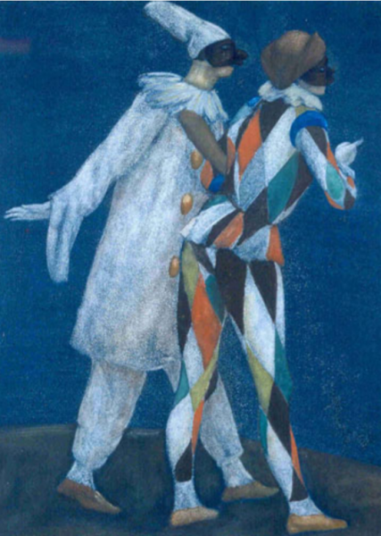 Арлекин и Пульчинелла