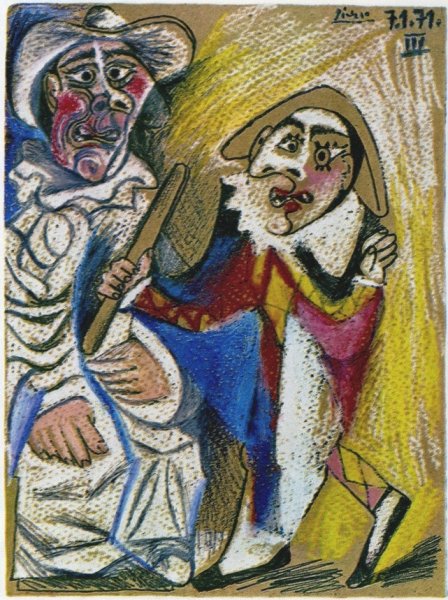Пикассо Пьеро картина