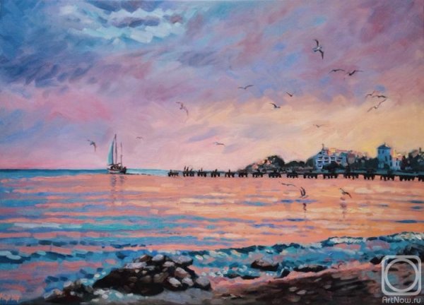 Ванильное небо Моне