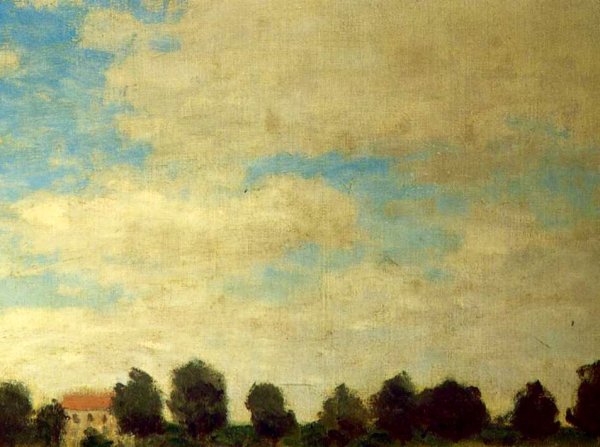 Клод Моне ванильное небо