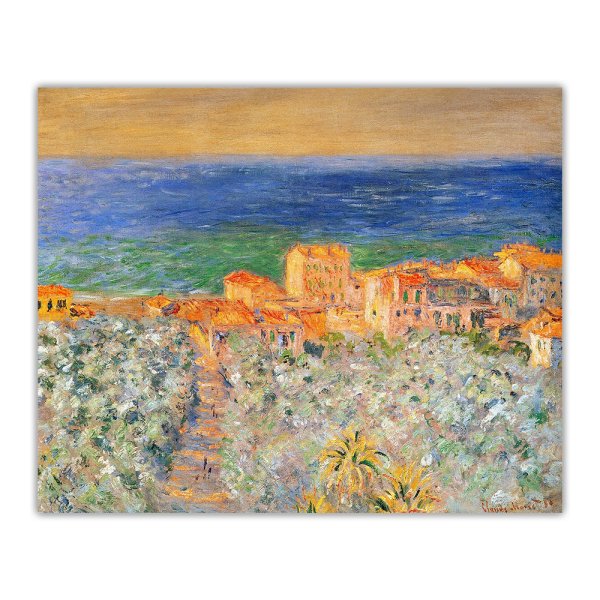 Ванильное небо картина Клода Моне