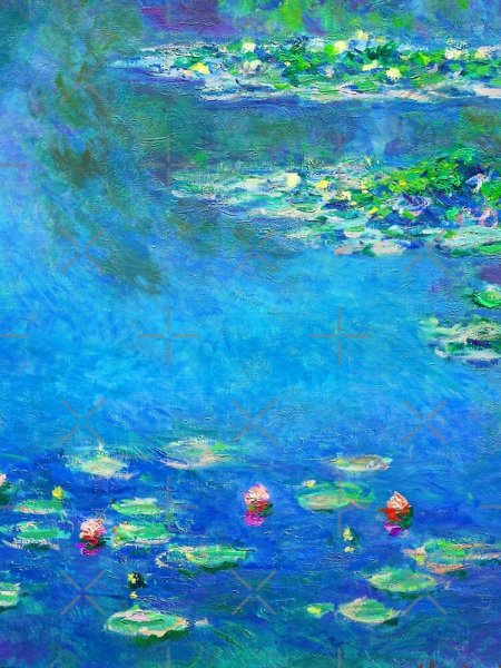 Ванильное небо картина Моне