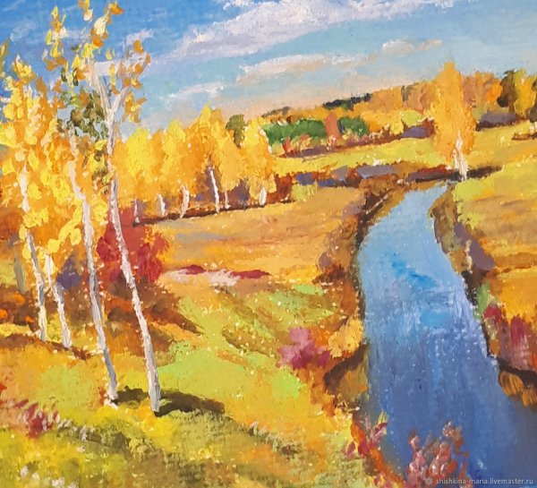 Исаак Ильич Левитан Золотая осень