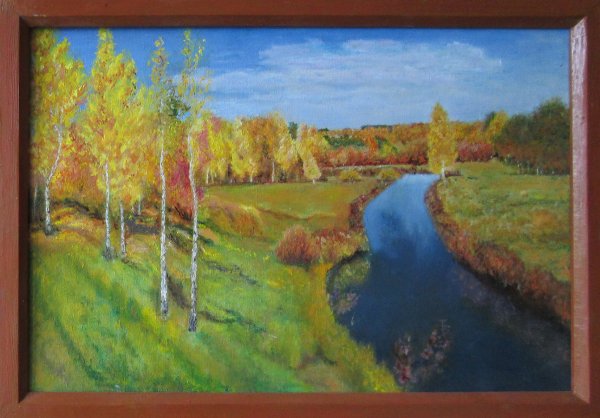 Исаак Ильич Левитан Золотая осень