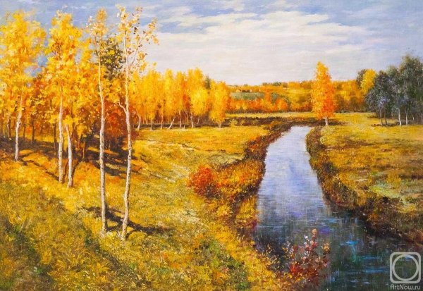 Исаак Ильич Левитан Золотая осень 1895