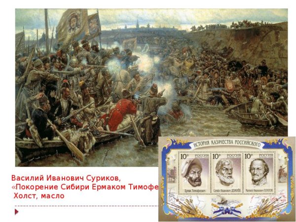 Покорение Сибири Ермаком Тимофеевичем Суриков